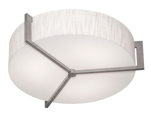 Apex LED Flush Mount in Jute/Weathered Grey (162|APF1932LAJUDWG-JT)