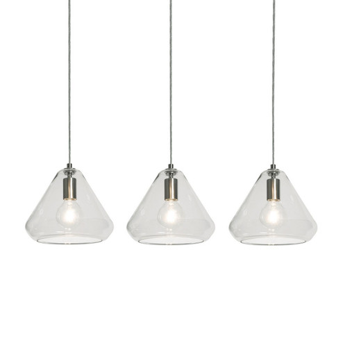 Armitage Three Light Pendant in Satin Nickel (162|AGP10MBSNCLLNR3)