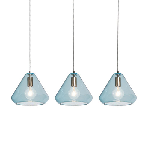 Armitage Three Light Pendant in Satin Nickel (162|AGP10MBSNAQLNR3)