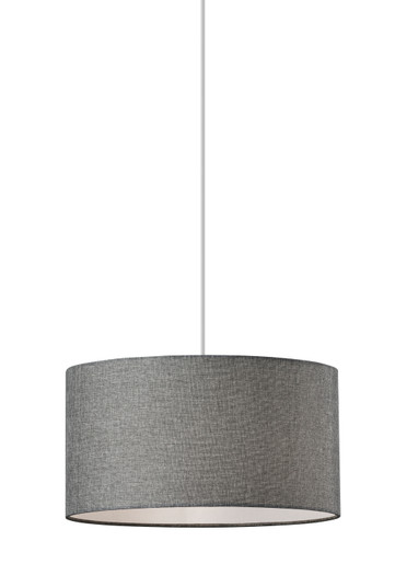 Harvest One Light Pendant in Grey Textured Fabric (262|4001-03)