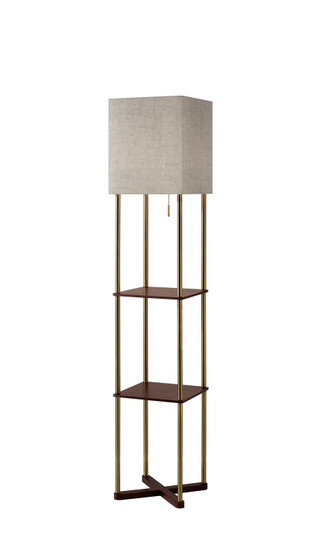 Harrison Floor Lamp in Solid Wood X Base (262|3183-21)