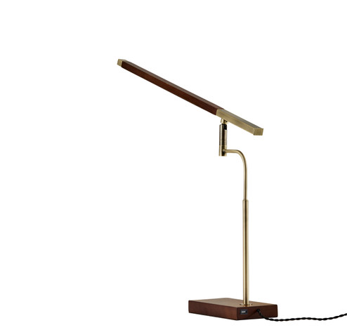 Barrett LED Desk Lamp in Walnut Wood (262|3046-15)