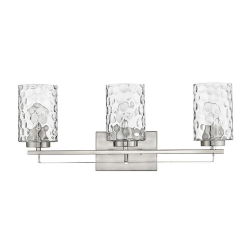 Livvy Three Light Vanity in Satin Nickel (106|IN40012SN)