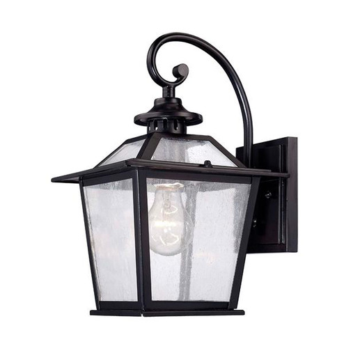 Salem One Light Wall Sconce in Matte Black (106|9702BK)