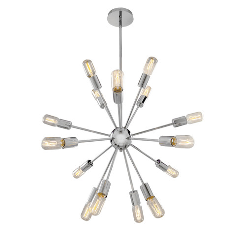 Flux 16 Light Pendant in Chrome (18|55542-CH)