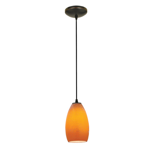 Champagne LED Pendant in Oil Rubbed Bronze (18|28012-3C-ORB/MYA)