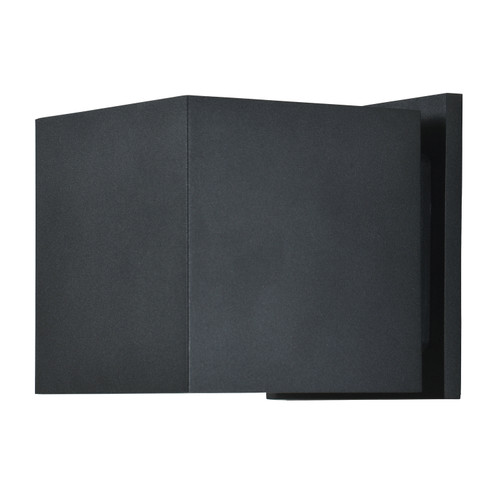 Square LED Wallwasher in Black (18|20399LEDMG-BL)