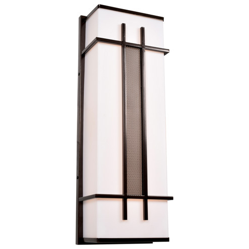 Tuxedo LED Wall Fixture in Bronze (18|20100LEDDMG-BRZ/ACR)