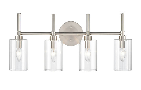 Chastine Four Light Vanity in Brushed Nickel (59|9924-BN)