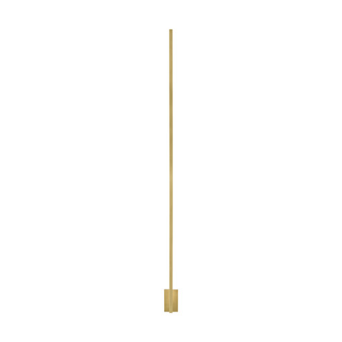 Stagger LED Wall Sconce in Natural Brass (182|700WSSTG63NB-LED927-277)