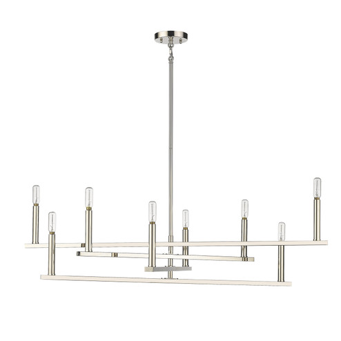 Hale Eight Light Chandelier in Polished Nickel (106|IN20026PN)