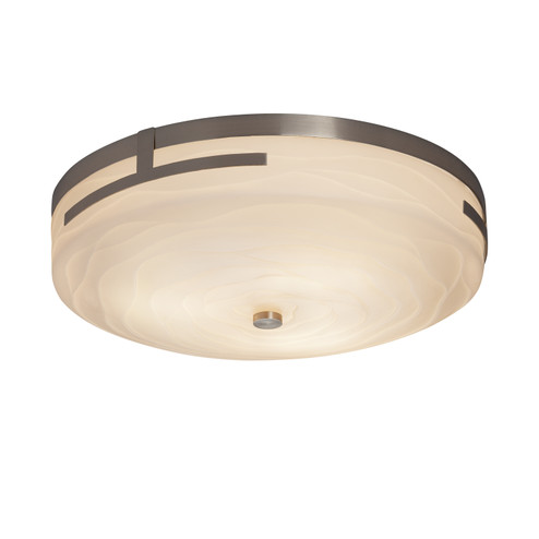 Porcelina LED Flush-Mount in Matte Black (102|PNA-8998-WAVE-MBLK)