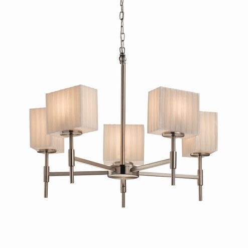 Porcelina LED Chandelier in Dark Bronze (102|PNA-8410-55-WFAL-DBRZ-LED5-3500)