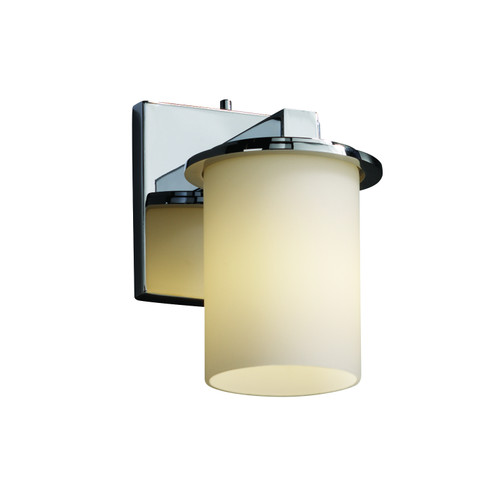 Fusion One Light Wall Sconce in Dark Bronze (102|FSN-8771-10-OPAL-DBRZ) Fusion One Light Wall Sconce in Dark Bronze (102|FSN-8771-10-OPAL-DBRZ)