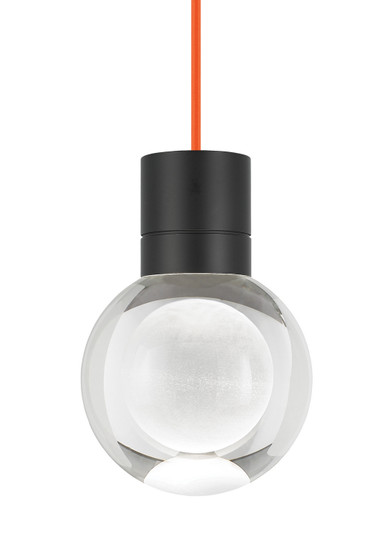 Mina LED Pendant in Black (182|700TDMINAP1COB-LEDWD)