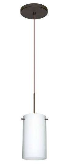 Stilo One Light Pendant in Bronze (74|1XT-440407-LED-BR)