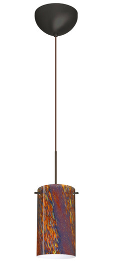 Stilo One Light Pendant in Bronze (74|1XC-4404CE-BR)