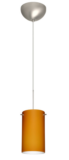 Stilo One Light Pendant in Satin Nickel (74|1XC-440480-LED-SN)