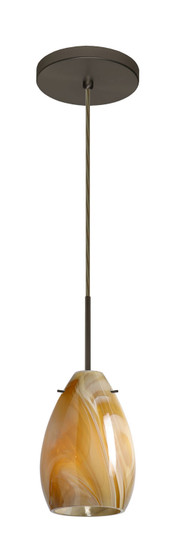 Pera One Light Pendant in Bronze (74|1BT-1713HN-BR)