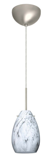 Pera One Light Pendant in Satin Nickel (74|1BC-1713MG-SN)