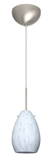 Pera One Light Pendant in Satin Nickel (74|1BC-171319-SN)