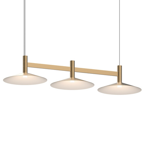 Systema Staccato LED Linear Pendant in Brass Finish (69|1783.14-CON)