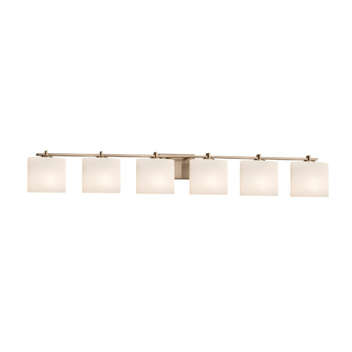 Fusion LED Bath Bar in Brushed Brass (102|FSN-8446-30-OPAL-BRSS-LED6-4200)