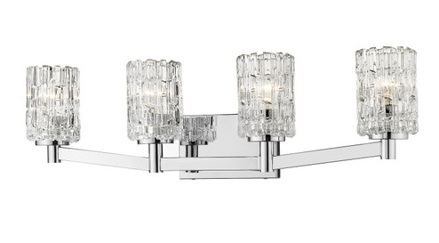 Aubrey Four Light Vanity in Chrome (224|1931-4V-CH)