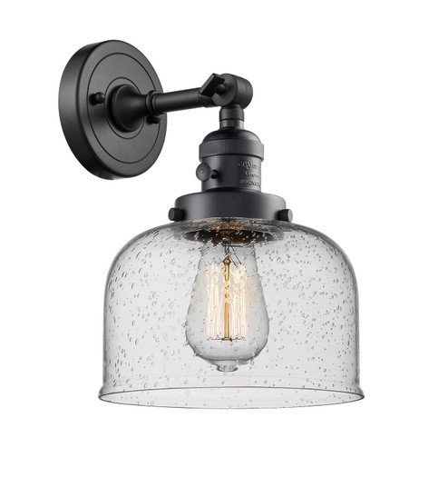 Franklin Restoration LED Wall Sconce in Matte Black (405|203SW-BK-G74-LED)