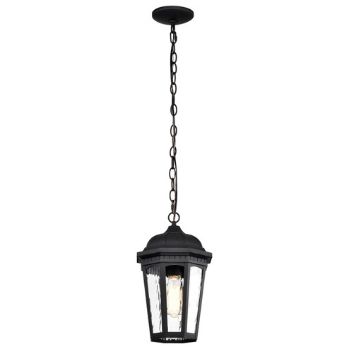 East River One Light Outdoor Hanging Lantern in Matte Black (72|60-5944)
