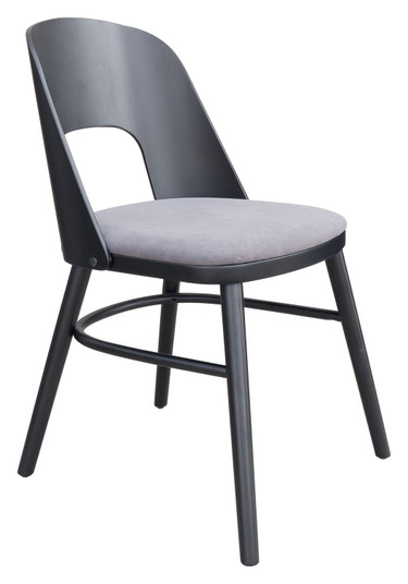 Iago Dining Chair in Gray, Black (339|109216)