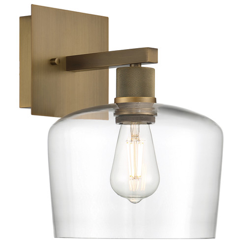 Port Nine Chardonnay LED Wall Sconce in Antique Brushed Brass (18|63144LEDDLP-ABB/CLR)