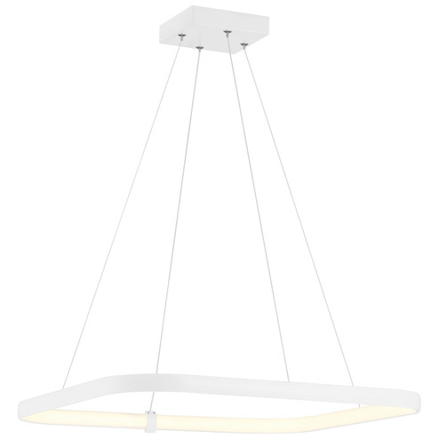 Ravello LED Pendant in Matte White (18|50946LEDD-MWH/ACR)