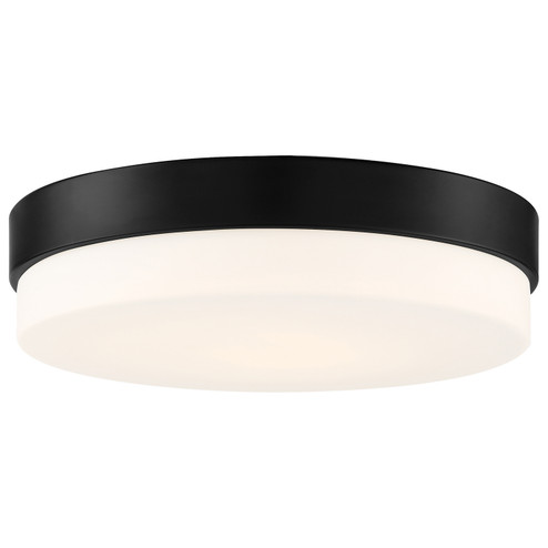 Roma LED Flush Mount in Matte Black (18|20826LEDD-MBL/OPL)