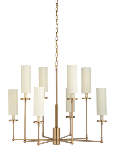 Chelsea House (General) Eight Light Chandelier in Antique Brass (460|69614)