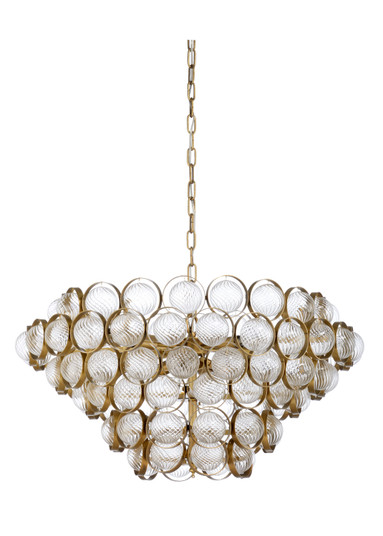 Chelsea House Misc Eight Light Chandelier in Gold (460|69613)