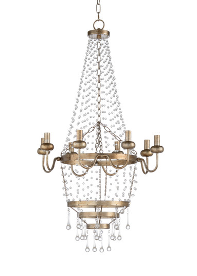 Wildwood Eight Light Chandelier in Silver (460|67229)