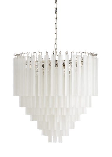 Wildwood Nine Light Chandelier in White (460|67211)