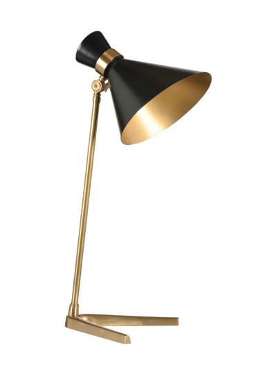 Frederick Cooper One Light Table Lamp in Antique Brass/Black (460|65420)