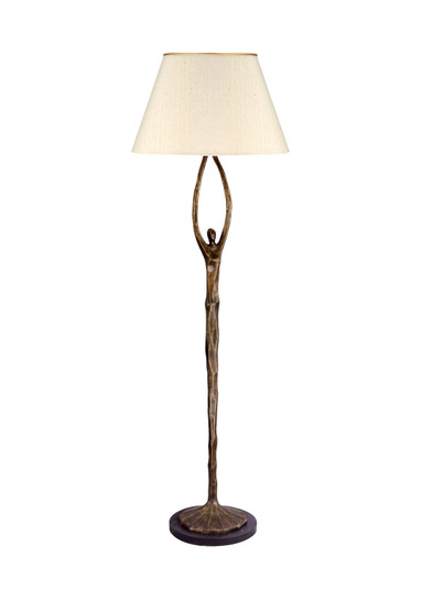 Larry Laslo Two Light Floor Lamp in Brown (460|65209)