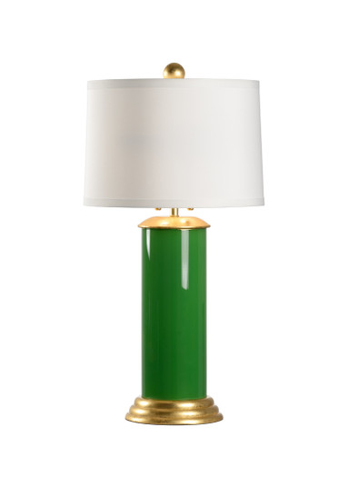 Wildwood Two Light Table Lamp in Green/Gold (460|61093)