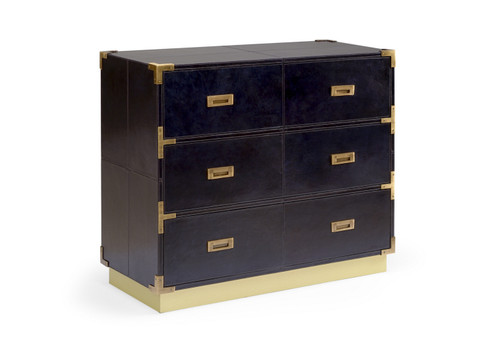 Wildwood (General) Chest in Black/Antique Brass/Gold Mica (460|490580)