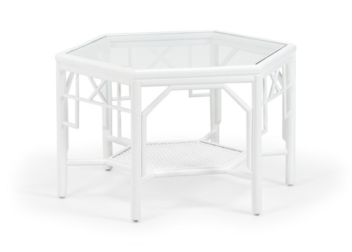 Wildwood (General) Cocktail Table in White/Clear (460|490469)