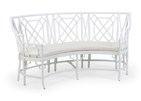 Wildwood (General) Settee in White/Off White (460|490467)
