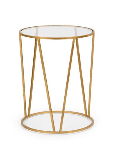 Wildwood Side Table in Gold (460|490075)