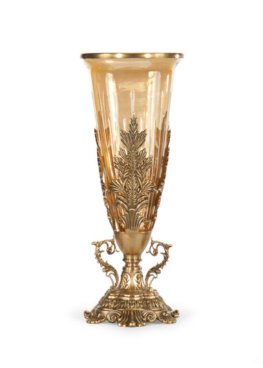 Wildwood Vase in Brown/Gold (460|391948)