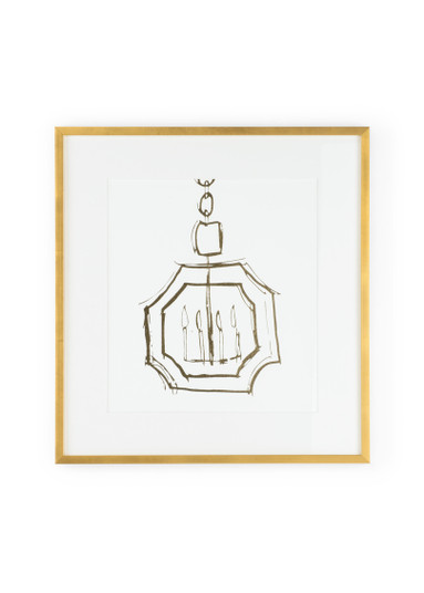 Claire Bell Print in Gold Ink (460|387043)