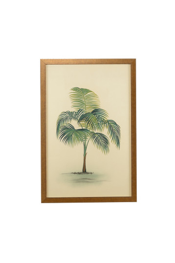 Chelsea House (General) Palm Ii in Scratched Gold Frame (460|386593)
