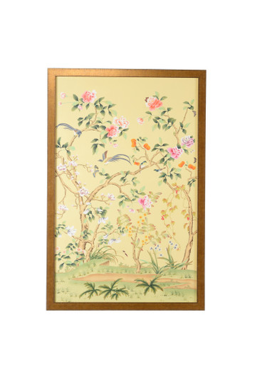 Chelsea House Misc Watercolor in Scratched Gold Frame (460|386544)