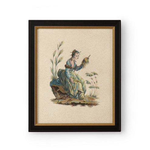 Chelsea House (General) Pillement Painting Vii in Brown And Antique Gold Frame (460|386320)